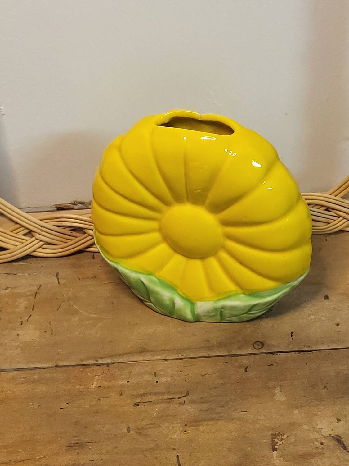 Sunflower vase
