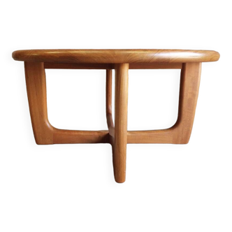 Teak coffee table by Niels Bach Denmark 1970