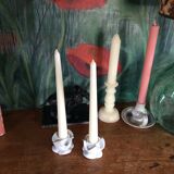 Porcelain candlesticks