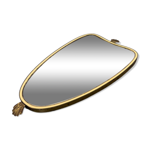 miroir doré du milieu