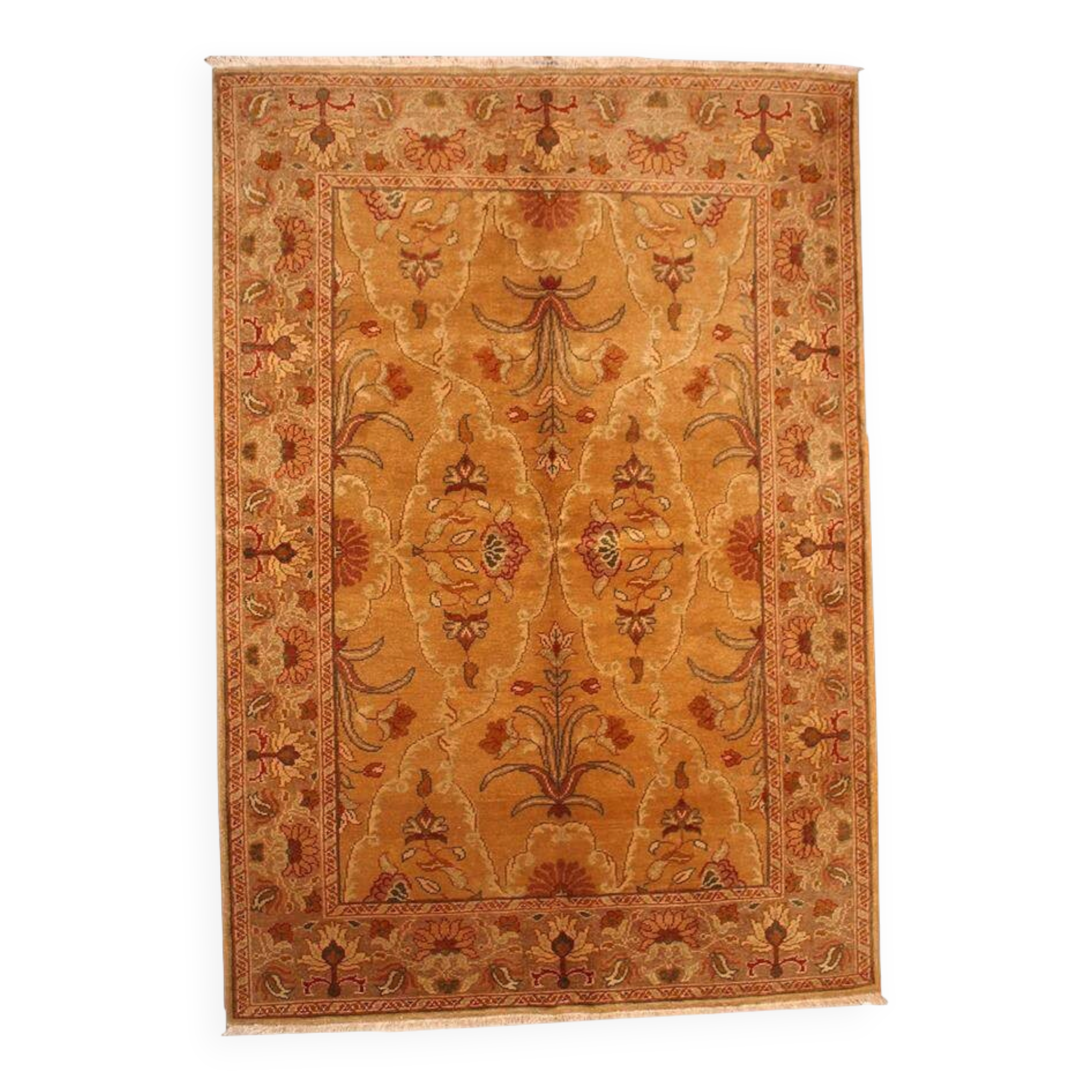 Handmade vintage Turkish Sivas rug 122cm x 183cm 1980s - 1B425