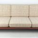 Midcentury Danish Teak 3-seater Sofa, 1970's