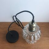 Pendant Light With Vintage Glass Globe Electrical System New