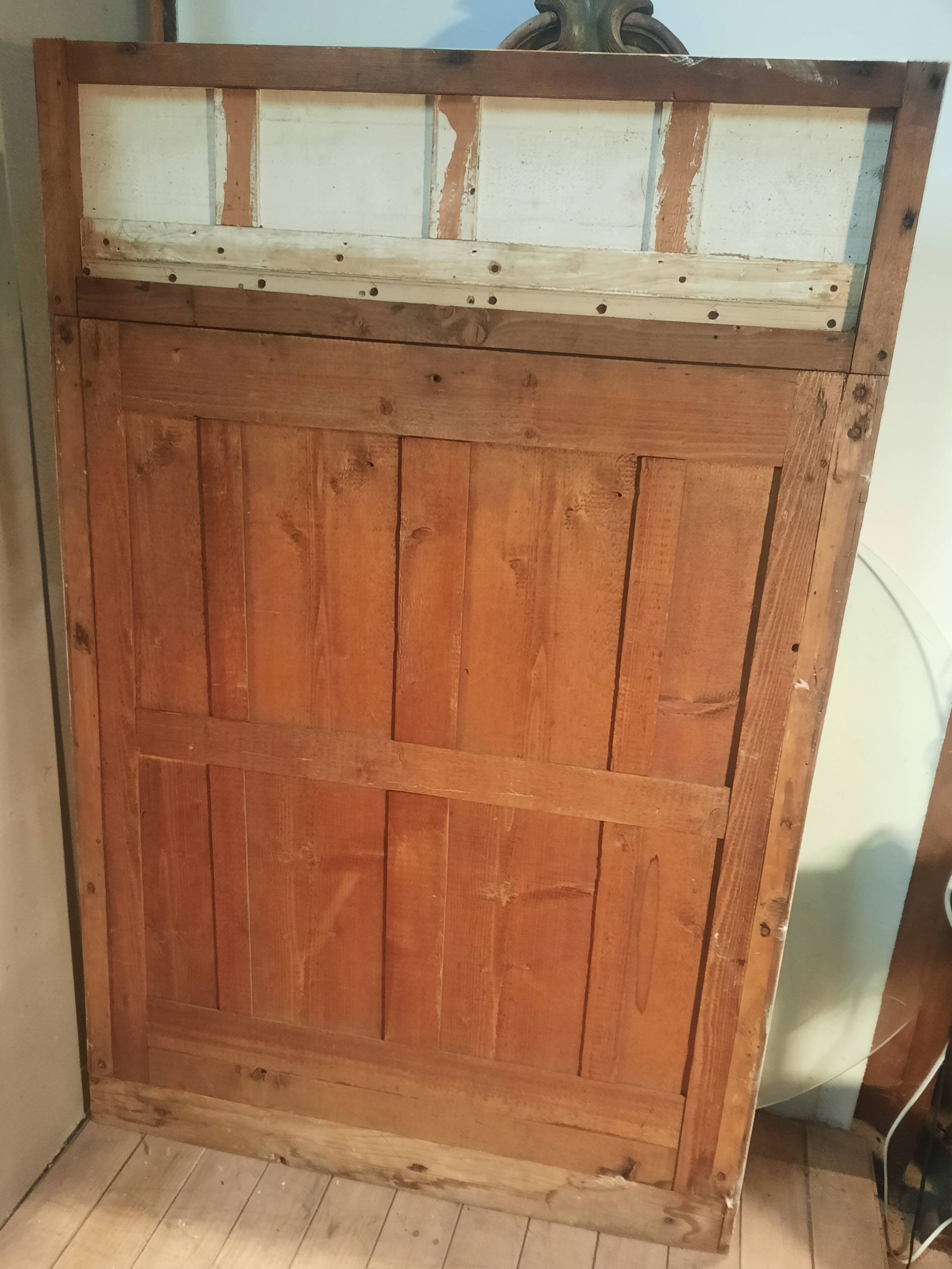Louis XVI style wooden trumeau