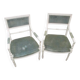 Pair of Louis XVI style armchairs