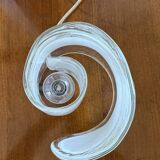 Murano blown glass sculptural table lamp, La Murrina Italy 1970s