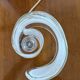 Murano blown glass sculptural table lamp, La Murrina Italy 1970s