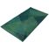 Small Geometric Green Carpet or Rug, 1970s