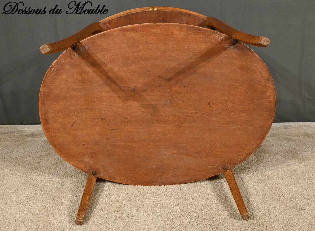 Mahogany and Rosewood Gueridon Table, Art Deco – 1930