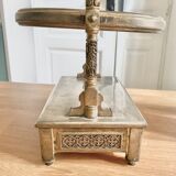 Table mirror, Vera Lucino, silver plated