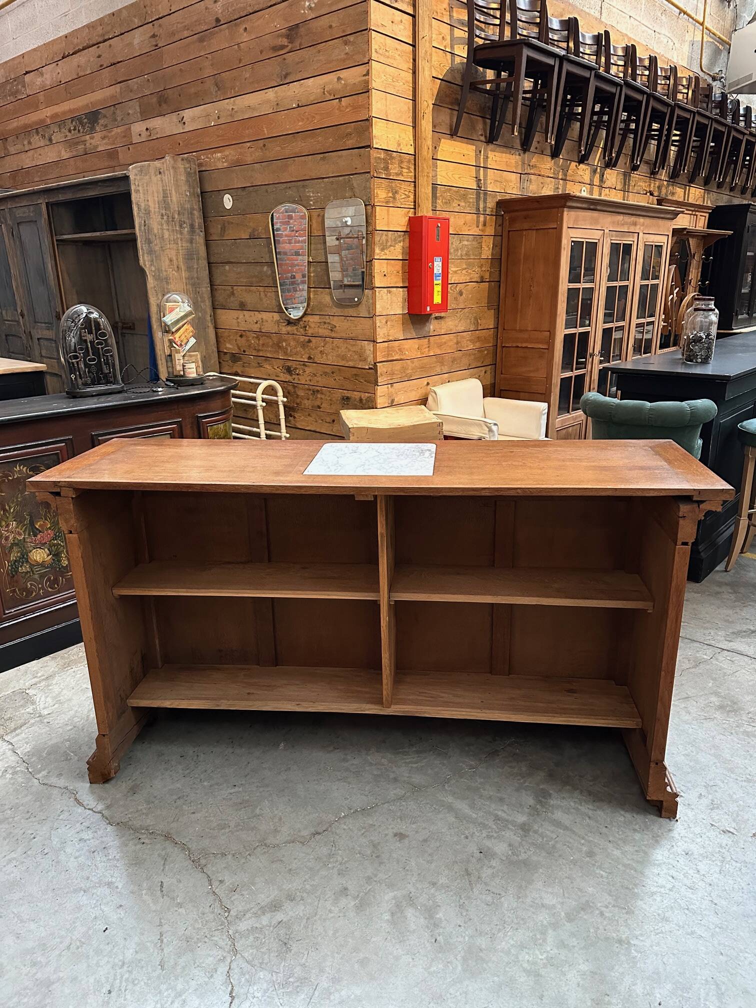 Oak countertop, early 20th century
