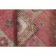 Vintage Turkish Hand-Knotted Wool Cotton Pink Runner Rug 92x364
