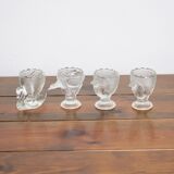 Coquetiers en verre déco basse-cour