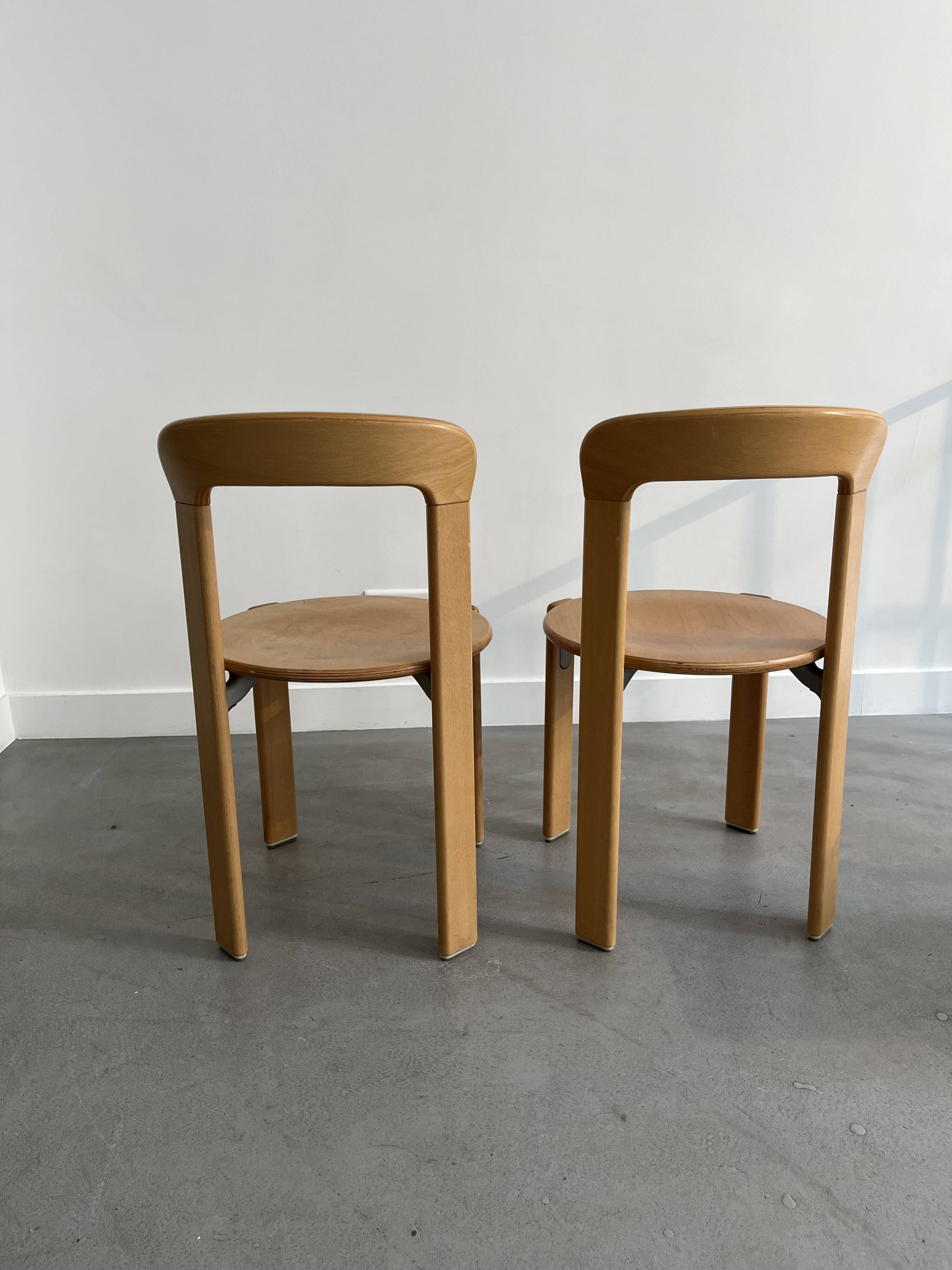 Bruno Rey chairs for Kusch & Co 1970s