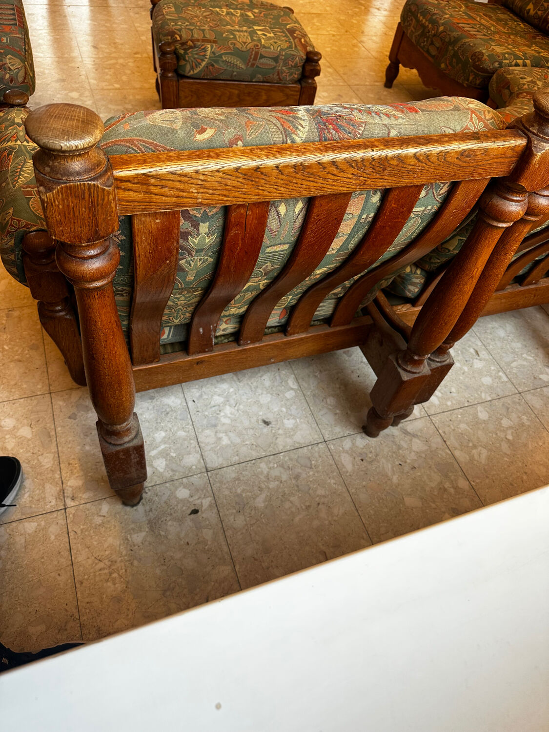 Salon modulable vintage années 50