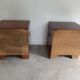 2 Tables de chevet dites de Marine 1970/80