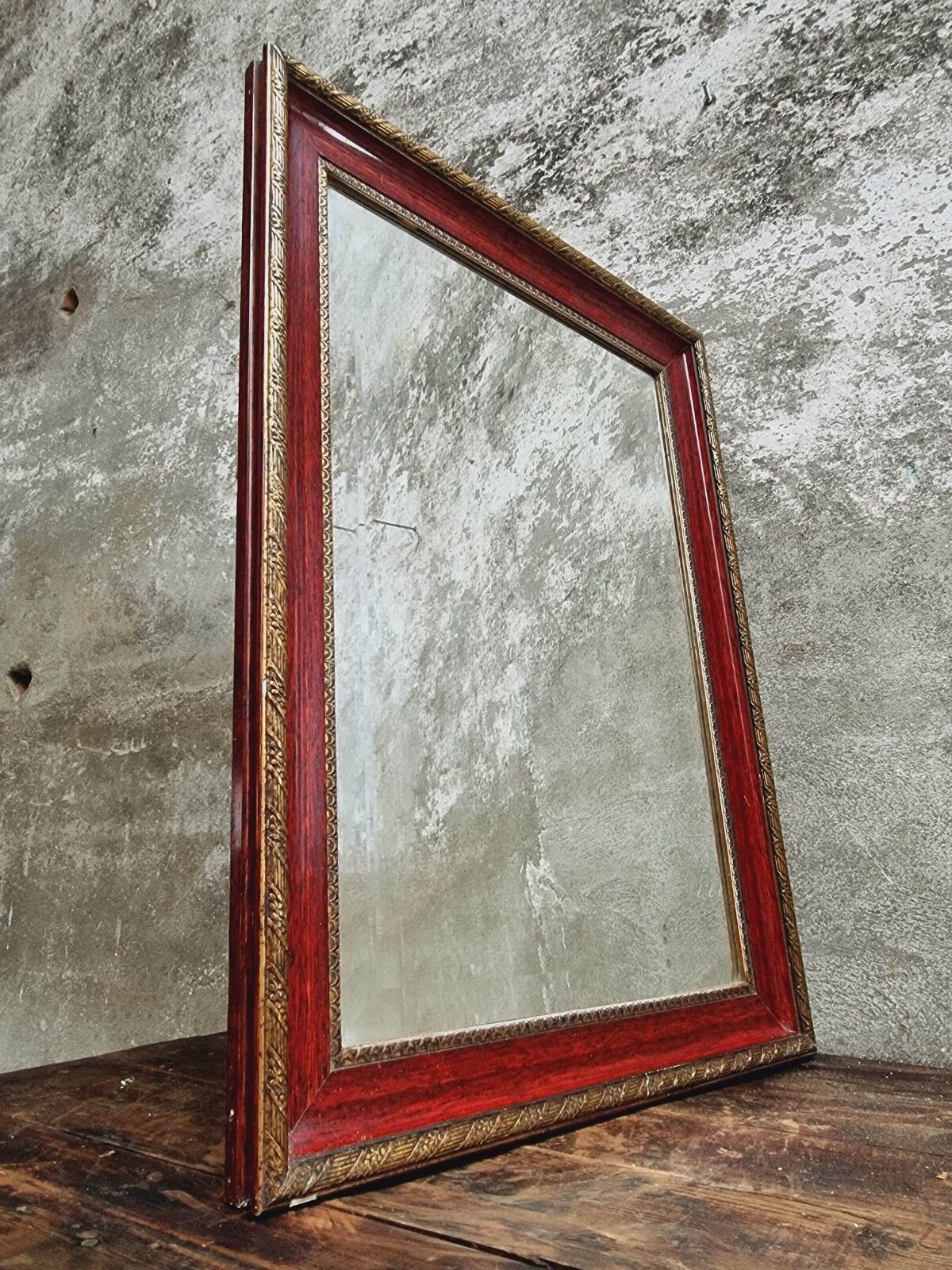 Antique French mirror wall mirror