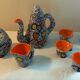 Coffee service Le Vaucour Vallauris from the 1950s-60s.