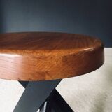 Modernist S31 Stool by Pierre Chapo, France, 1970s