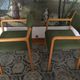 Curved wooden chairs by Wilhelm Ritz for Wilkhahn 1960/1970 - Set of 2