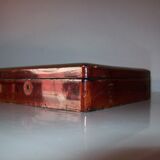 Old box decorated with birds