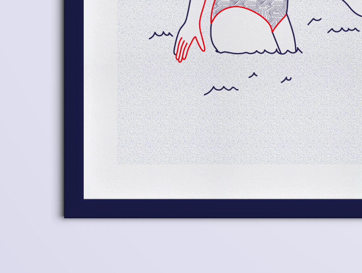 Illustration Naiade No. 1/8