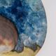 Pair of wall lights model "black mother-of-pearl". Contemporary work.