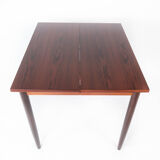 Table à manger en palissandre, conçue par Arne Vodder, années 1960