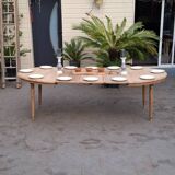 Oval table +3 extensions