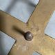 Table basse bronze et onyx