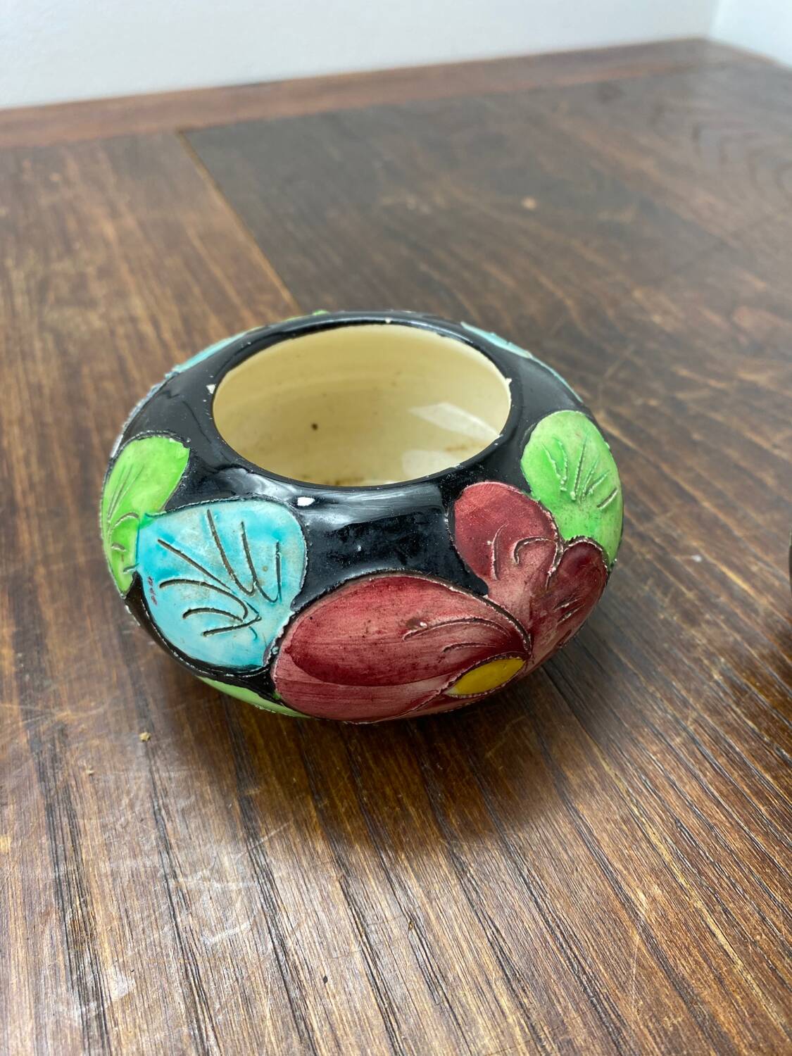 Vallauris ceramic candle holders