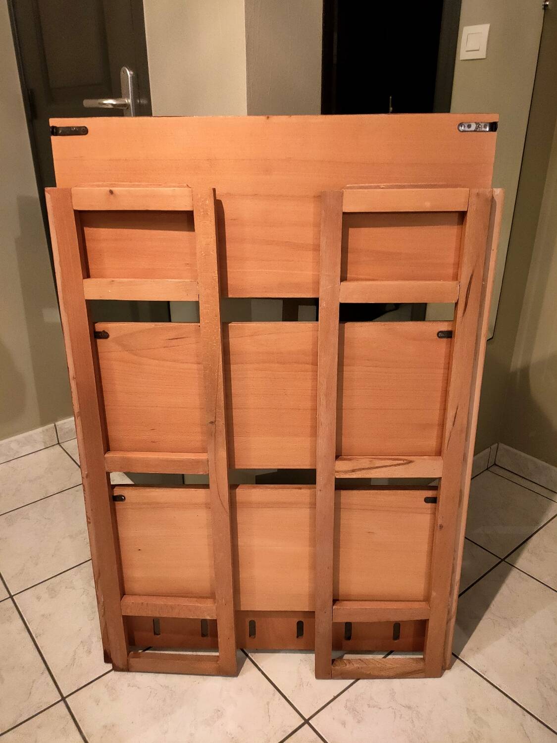 Étagère de bouquiniste en hêtre