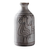 Soliflore en céramique, l'atelier Dieulefit, 1960s