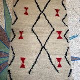 Moroccan Berber rug decorated 250cmx150cm