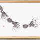 Framed art print "imprint of a school of octopuses"