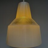 Holophane glass suspension rv2 prismopal 1972 ø 24 cm