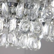 Vintage Viennese Medium Sized Crystal Chandelier, 70s