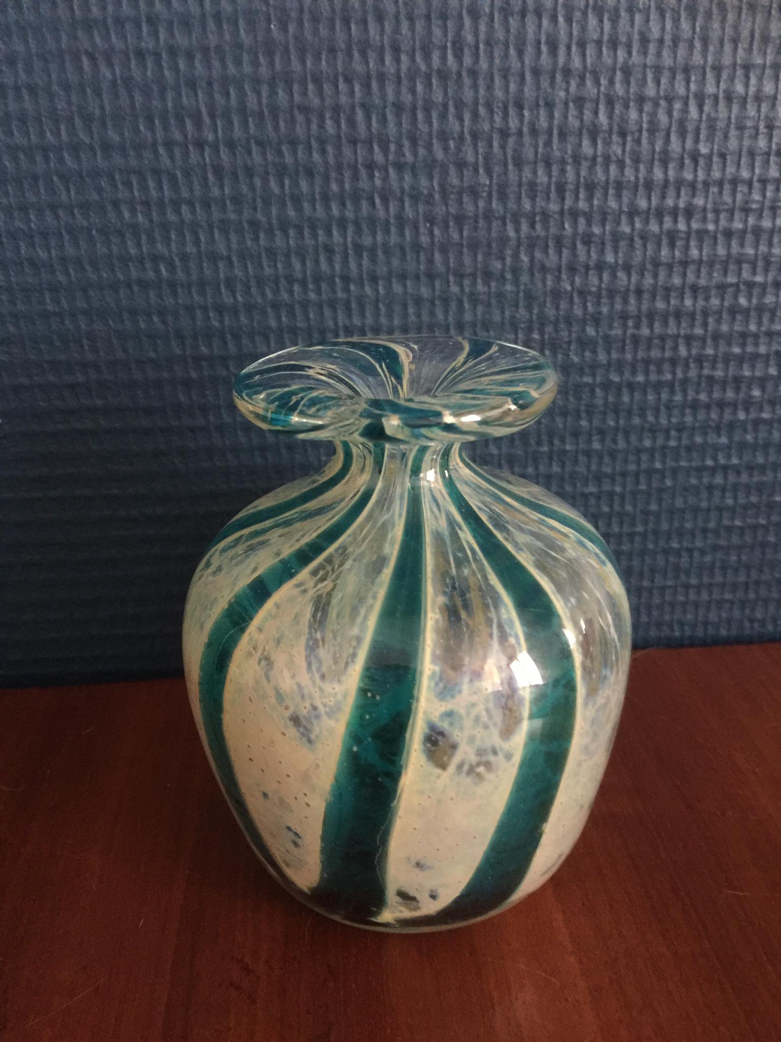 Mdina glass vase