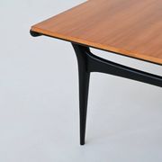 Alfred Hendrickx T4 dining table in beech Belform Belgium 1958