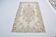 Beige And Brown Vintage Oushak Carpet sku 3578