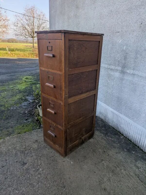 Meuble administratif vintage pour dossiers suspendus