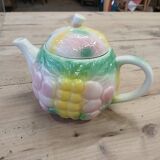 Antique teapot in slip