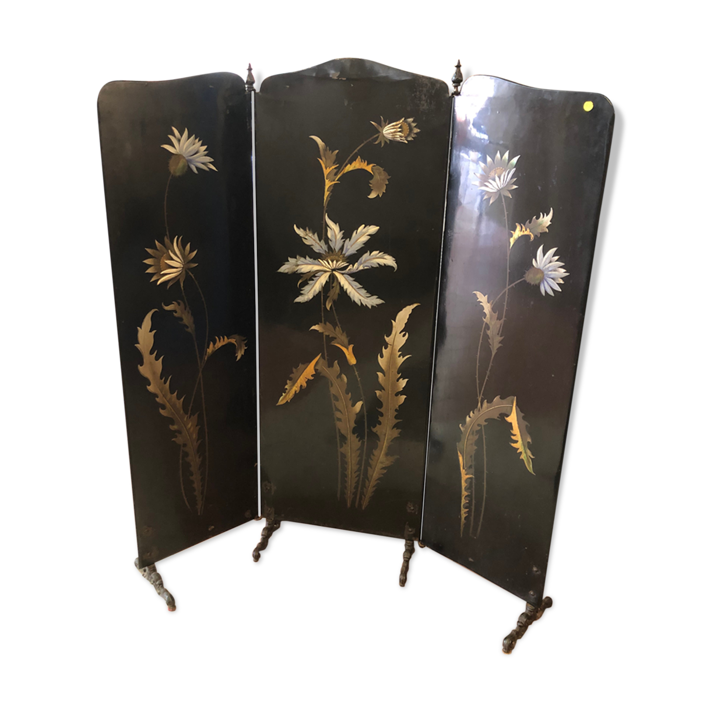 Ancient Napoleon III screen 3 sheet firewall