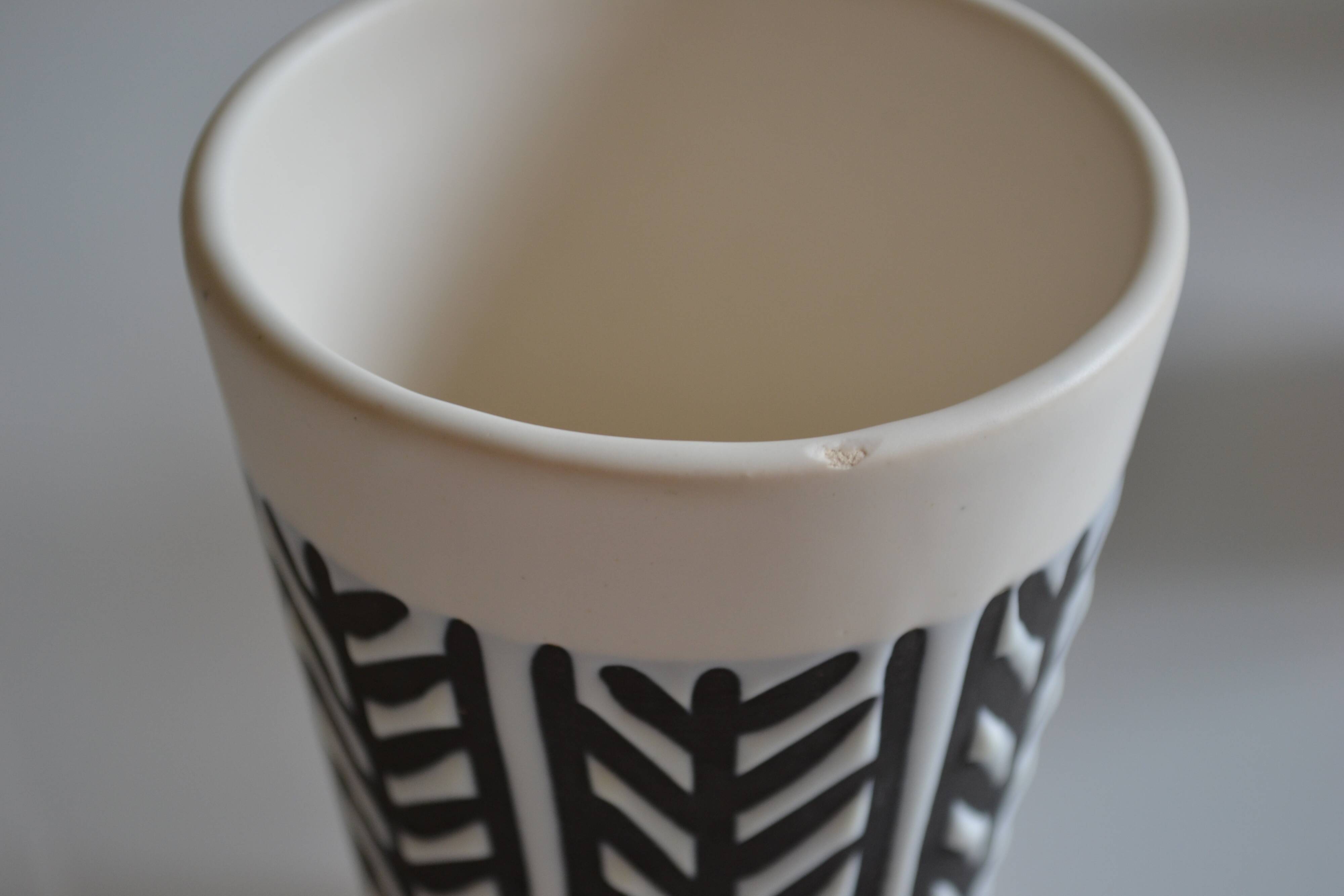 Roger Capron (1922 2006) orangeade service in enamelled tin earthenware