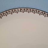 Flat Plates in Faience Café Gilbert by Moulin des Loups Vintage
