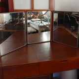 King size triptych barber mirror