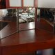 King size triptych barber mirror