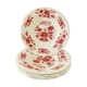 Lot 5 hollow plates old Sarreguemines Aubusson collection