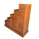 Through staircase furniture in mahogany