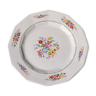 Assiette plate porcelaine Ceranord